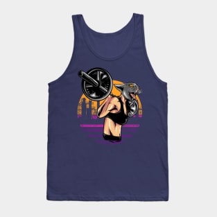 cat gym Tank Top